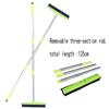 Pet Hair Rubber Broom Floor Brush for Carpet Dog Hair Remover with Built In Squeegee Silicone Broom Hair Remover Cleaning