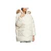 Adidas Originals Down Jacket With Stand-Up Collar And Zipper Women Outerwear White HS9514