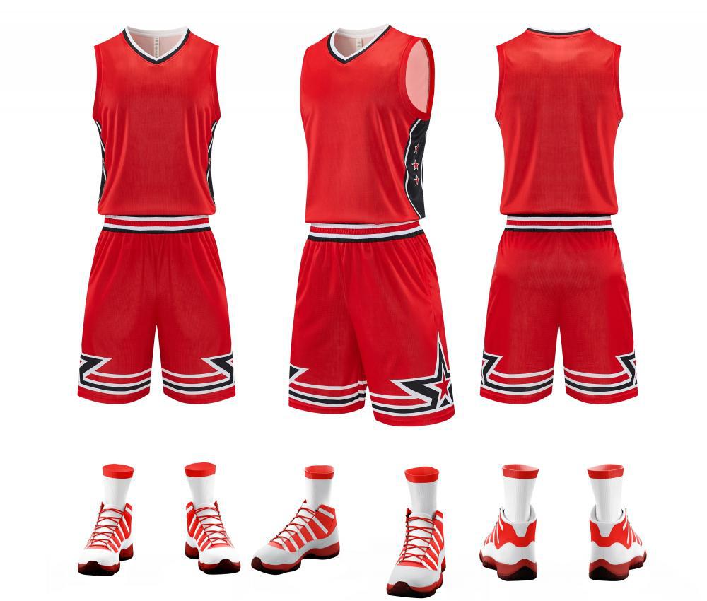 New Basketball Uniform Sets, Men's and Women's Student Team Competition Uniforms, Youth Sports Training Camps, Children's Basketball Uniforms