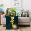 Cartoon Hey For Pikmins Pillow Covers Cartoon Sofa Decorative Home Double-sided Printing Short Plush Cute Cushion Cover
