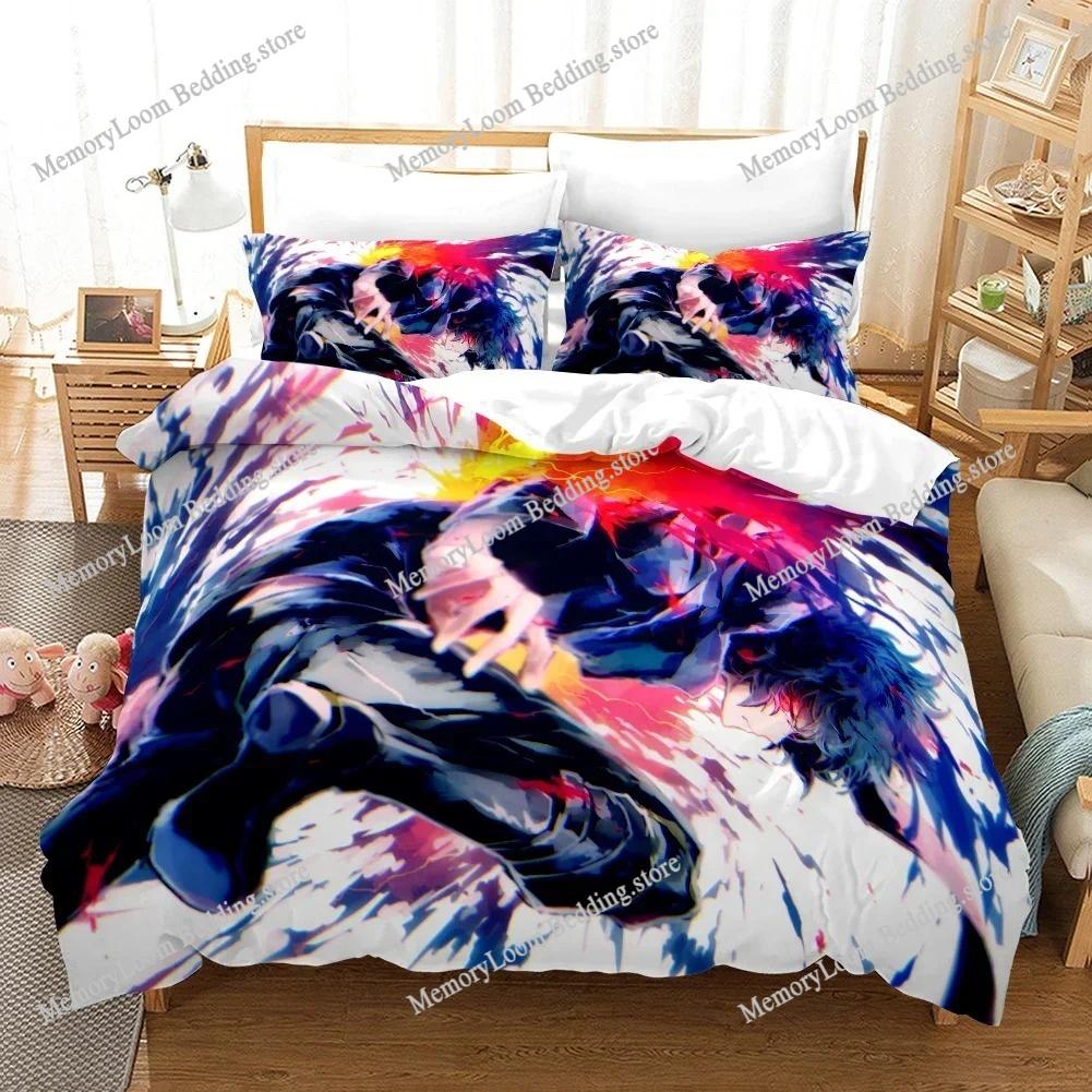 Tokyo Ghoul Modern Bedding Set Single-Twin-Full-Queen-King Size Adult Kid Bedroom Breathable Duvet Cover 3D Print Vibrant Anime