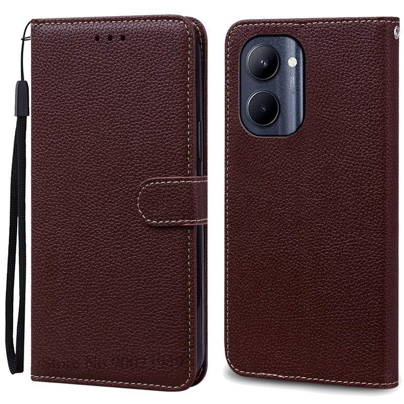Für Realme C33 Hülle Leder Klapp-Brieftaschenhülle Für Realme C33 Hülle Handyhülle Brieftasche Buch Coque Fundas Shell