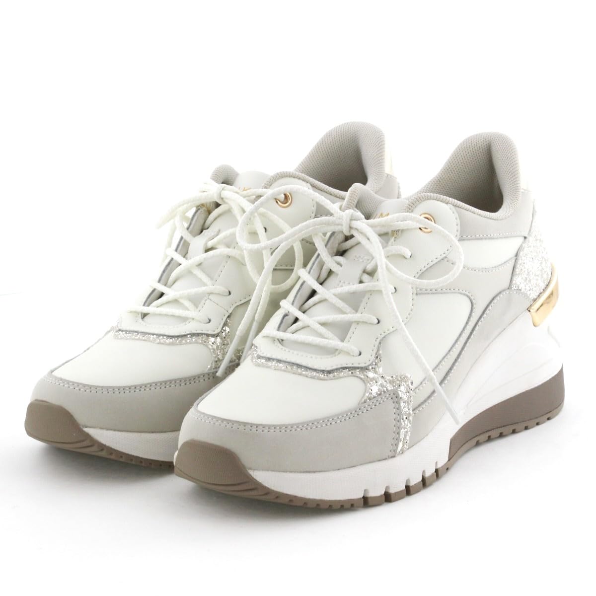 

Himiko Sneaker Beautiful Leg Ivory Boots, HIMIKO, Heel-Up Sneakers, 647101, слоновая кость