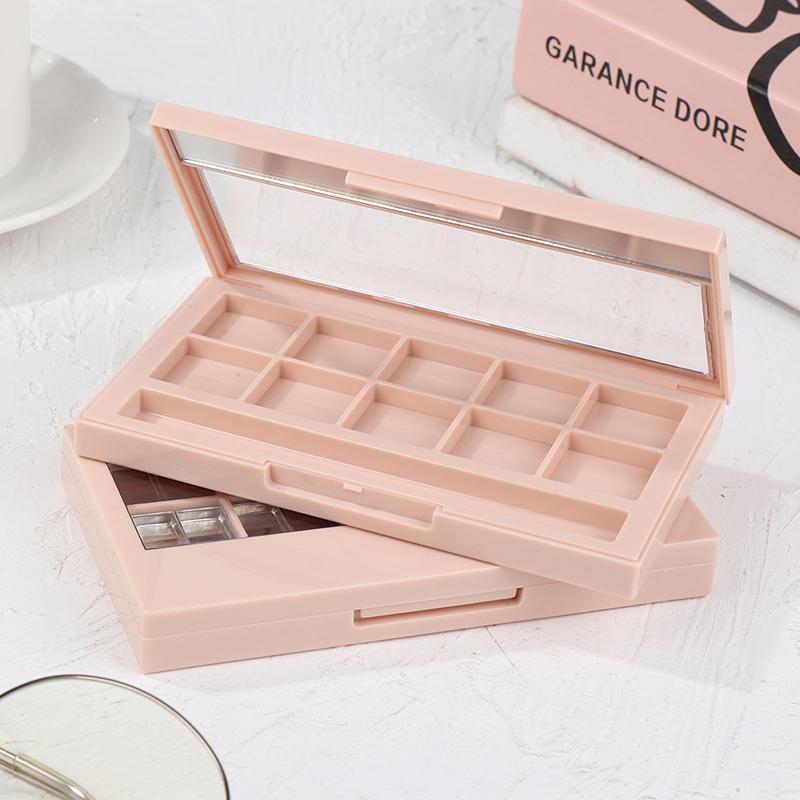 Makeup Dispensing Box Empty Highlighter Shimmer Eyes Cosmetics Palette Eyeshadow Case Blusher DIY Makeup Box Refillable Storage