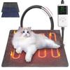 Intime Pet Heater - Pet Heating Mat for Cats and Dogs (Supervised by Pet Experts) - 30-60°C Temperature Adjustment, 24-Hour Timer (0-12/24H), Constant