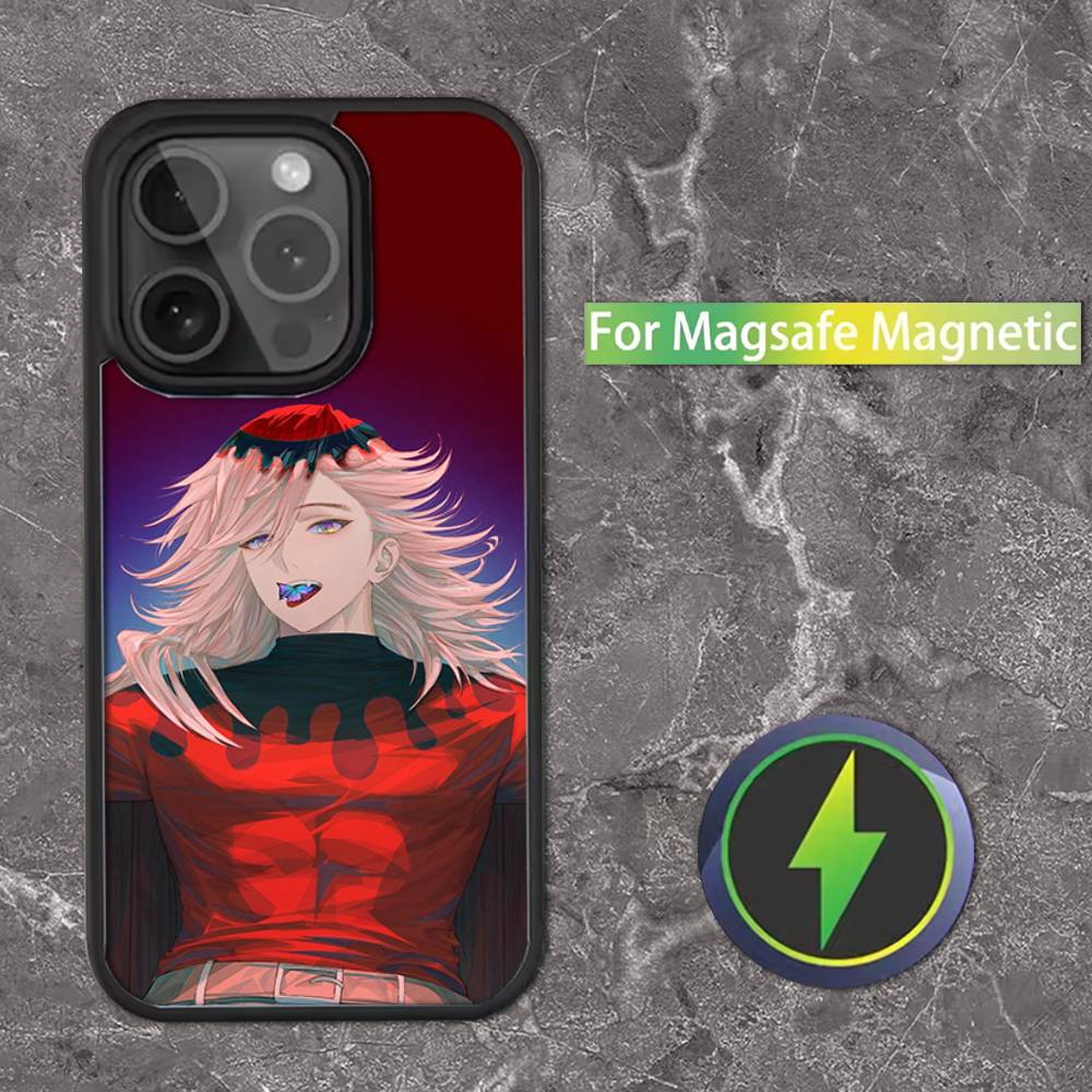 Douma D-DemonS S-Slayer Phone Case For iPhone 16,15,14,13,12,11,Pro,Max,Plus,Mini,SE Magsafe Magnetic Wireless Charging
