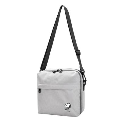 Square Shoulder Bag GY Sitting Snoopy