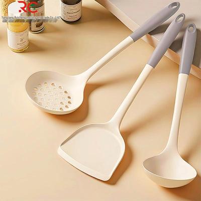 High-Temperature Resistant Silicone Kitchen Utensil Set: Non-Stick Spatula & Spoon