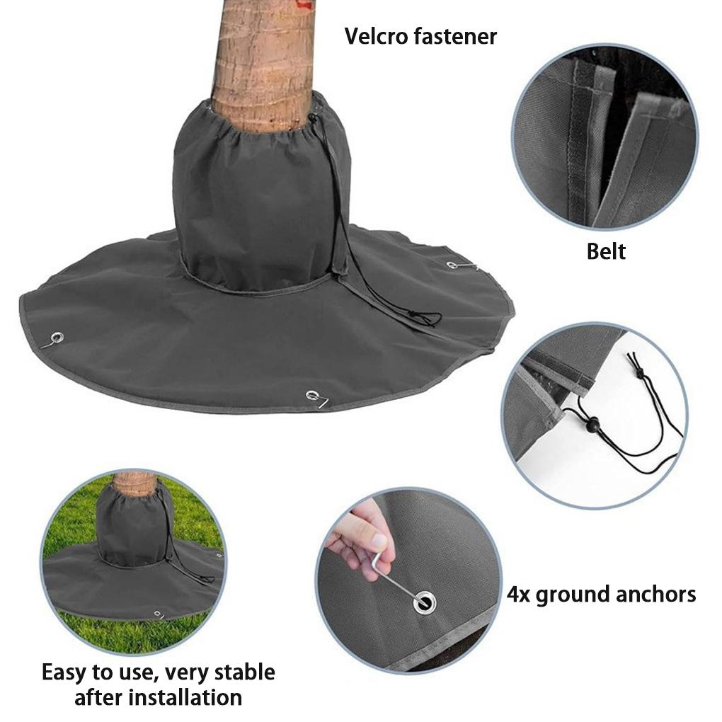 Winter For Trees, Protection Olive Heat-Retaining Covers, Sturdy, Exceptional Cold To For Use, Gardens, And Snowy