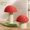 Arbre à chat champignon griffoir corde sisal champignon griffoir chat interactif vertical arbre à grimper et jouet à gratter pour chatons d'intérieur adultes