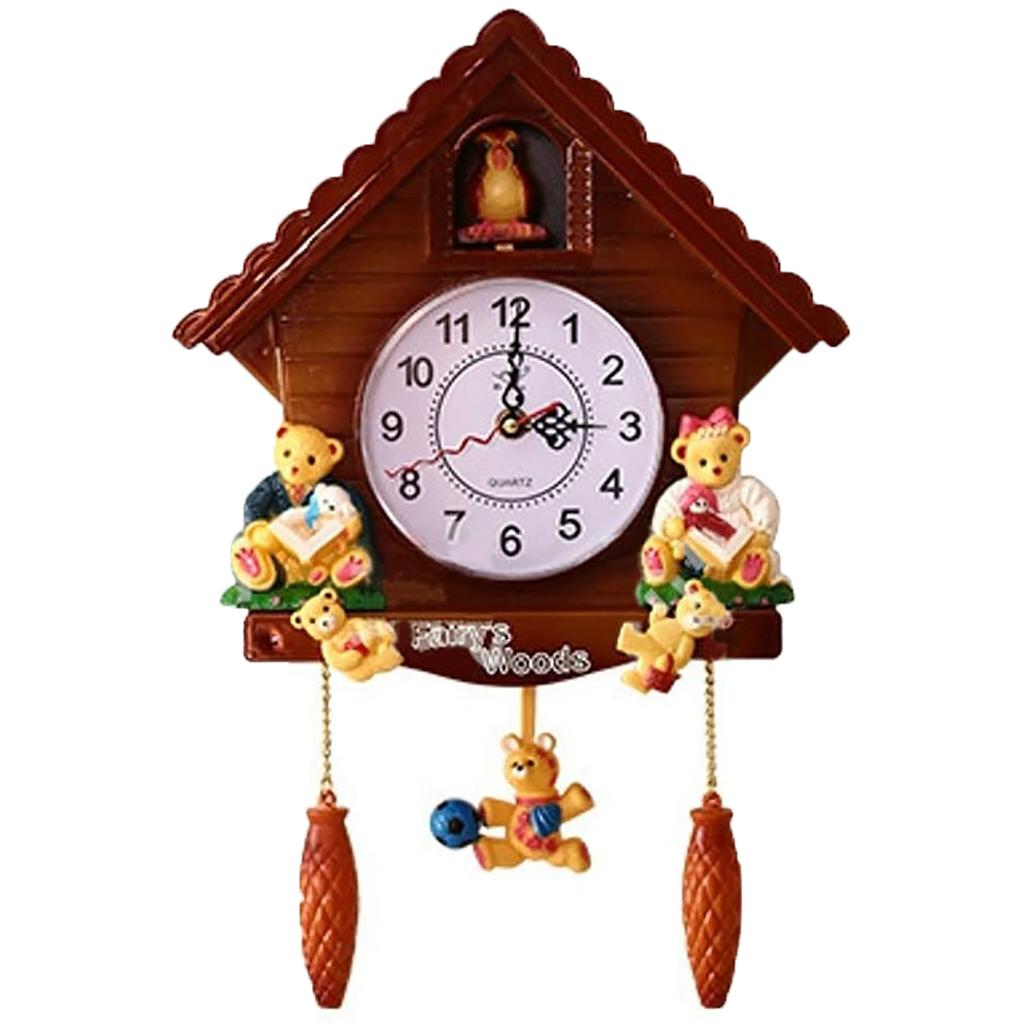 Buy Cuckoo Clock Swing Timer Vintage Style Swing Alarm Clock Wall