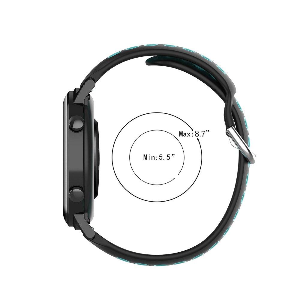 Cinturino smart watch per orologio OPPO 42mm 46mm Band Soft Sport Doppio  colore Bracciale in silicone Breatable Watchband per oppo Watch 41/46mm  acquista in modo economico — spedizione gratuita, recensioni reali con