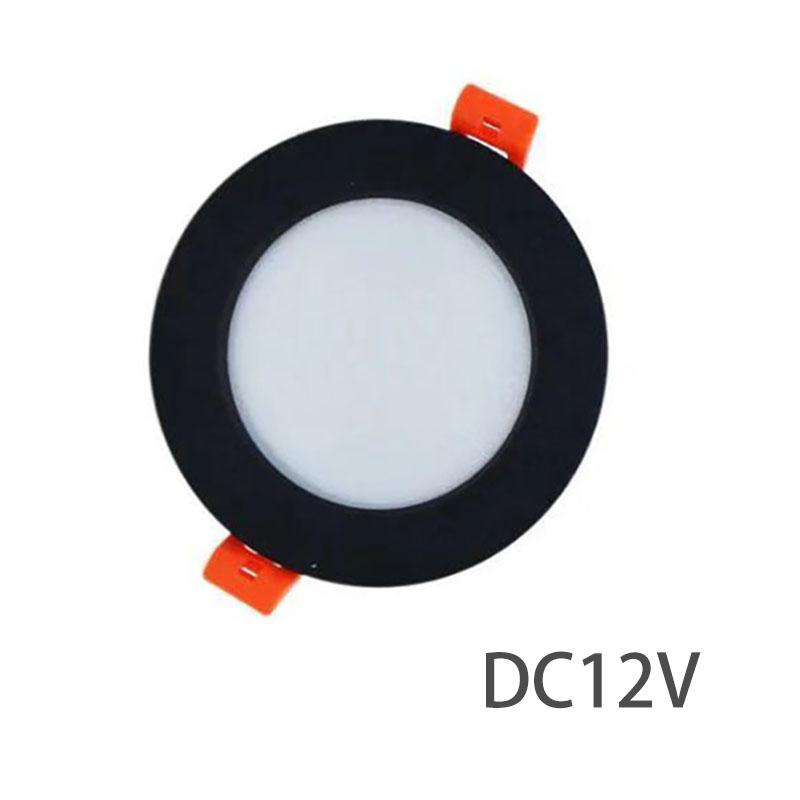 

Светодиодный потолочный светильник постоянного тока 12 В, 3 Вт, 5 Вт, 7 Вт, 9 Вт, 12 Вт, встроенный светодиодный потолочный светильник, ультратонкий точечный светильник, круговое декоративное освещение 3W DC12V&Warm white 3000K