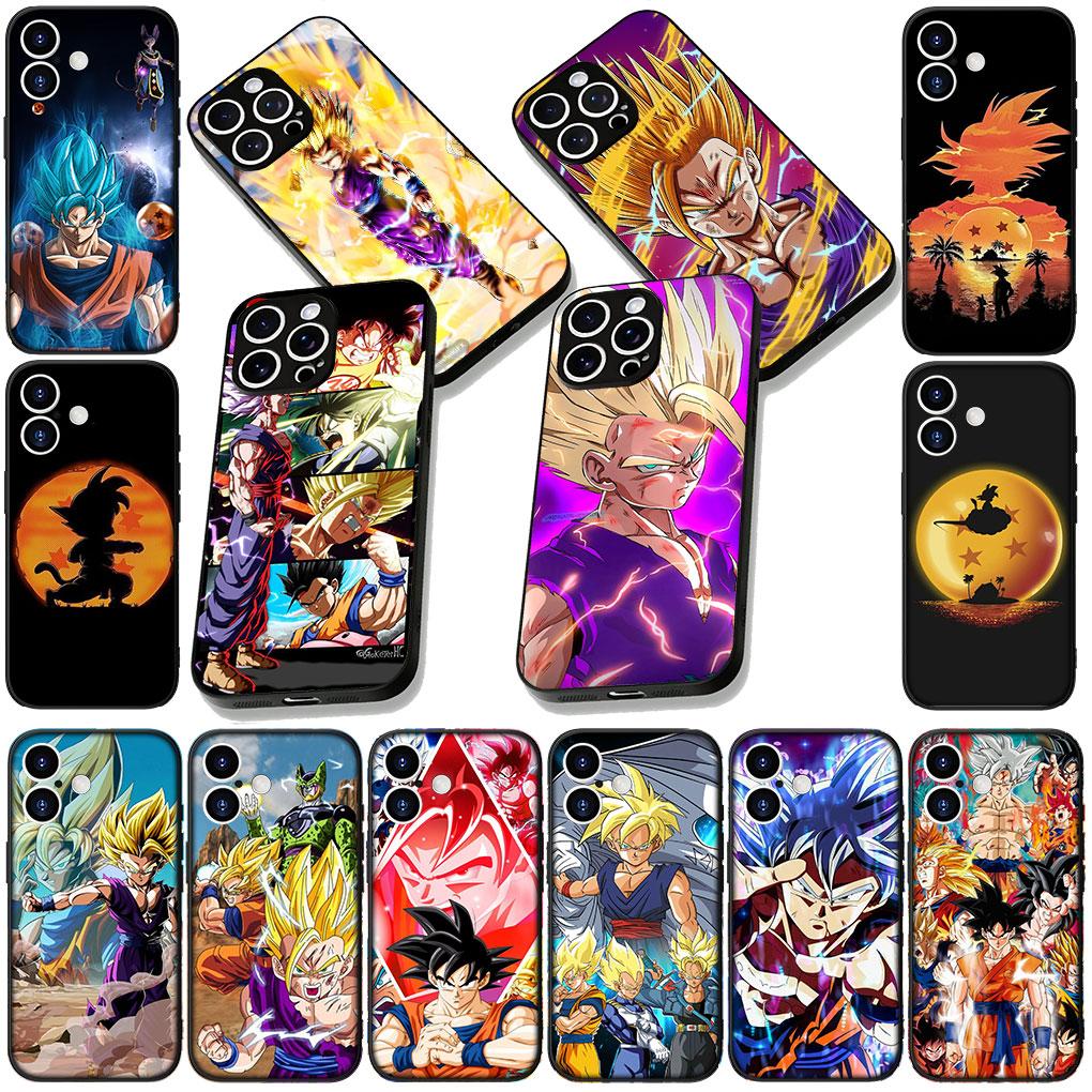 Cover for Motorola Moto E13 E20 E32 E22 G22 G23 G32 G60 G72 G7 G8 G82 G9 Plus Power Case Gohan DragonBalls Dragon Gokus Ball