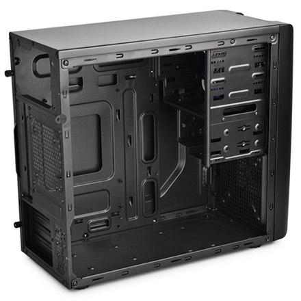 New Deepcool Smarter Case | USB 3.0 x1, USB 2.0 x1, Mic x1, Spk x1 | Color: Black | Micro ATX | No Power Supply | ATX | 24-Month Warranty