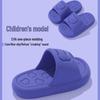 Thick-Soled Cloud Slippers: Non-Slip, Odor-Resistant, Parent-Child Summer Sandals for Indoor and Outdoor Use