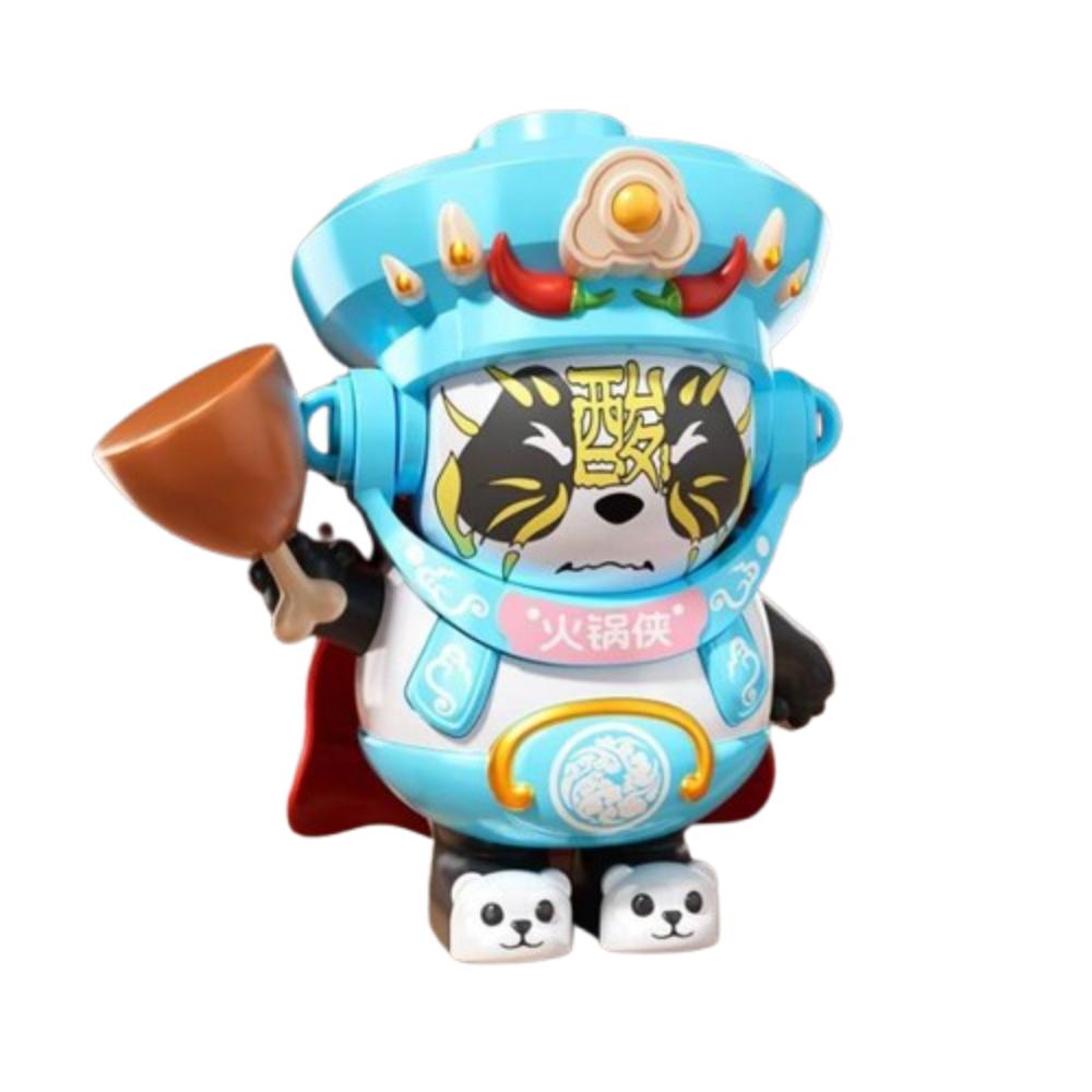 

Сычуаньская опера Сычуаньская кукла с меняющимся лицом Хот-пот Игрушка с меняющимся лицом Ребенок Девочка Мальчик синий