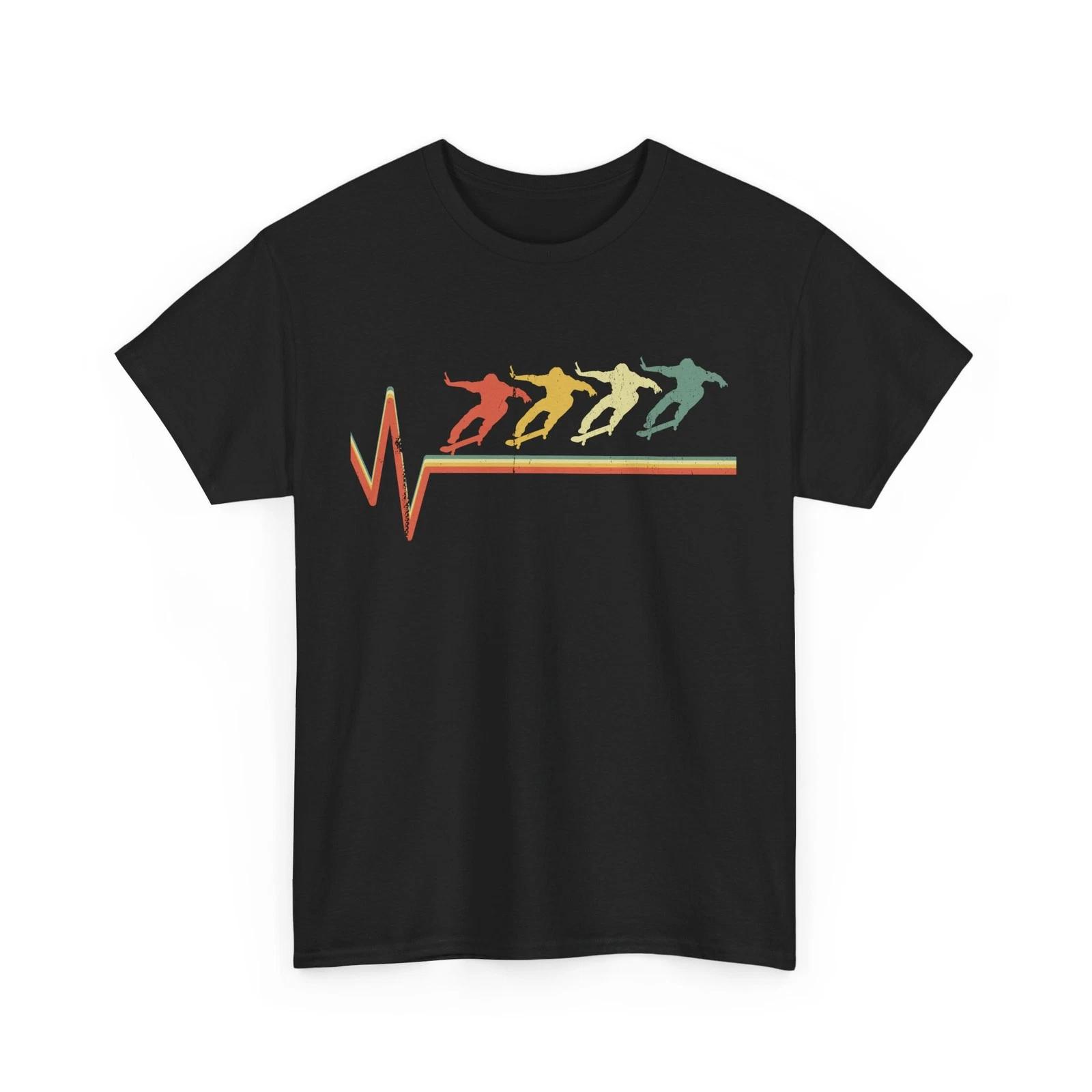 

Skateboarders HeartbeaT shirt, Skating Skateboarding Lovers Women Men Shirt 2XL