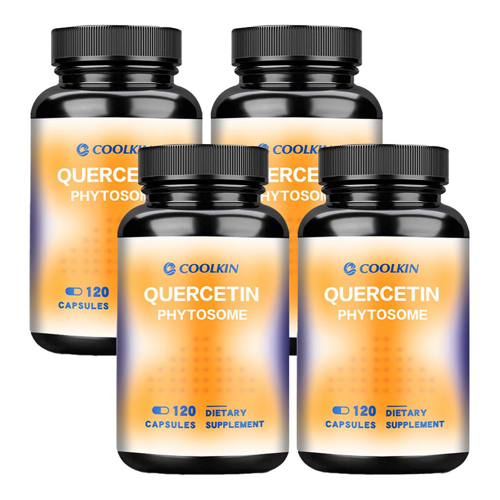 Integratore vegetale di quercetina, 250 mg, alto tasso di assorbimento, formula potente