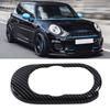 Acabamento de Capa de Botão de Controle Multimídia Estilo Fibra de Carbono Substituição para Hatchback F55 F56 F57