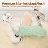 Catnip Toys Plush Cat Chew Toy Catnip Self-hi Bite Strip Pillow Teaser for Cats Pet Interactive Toys MWJ07