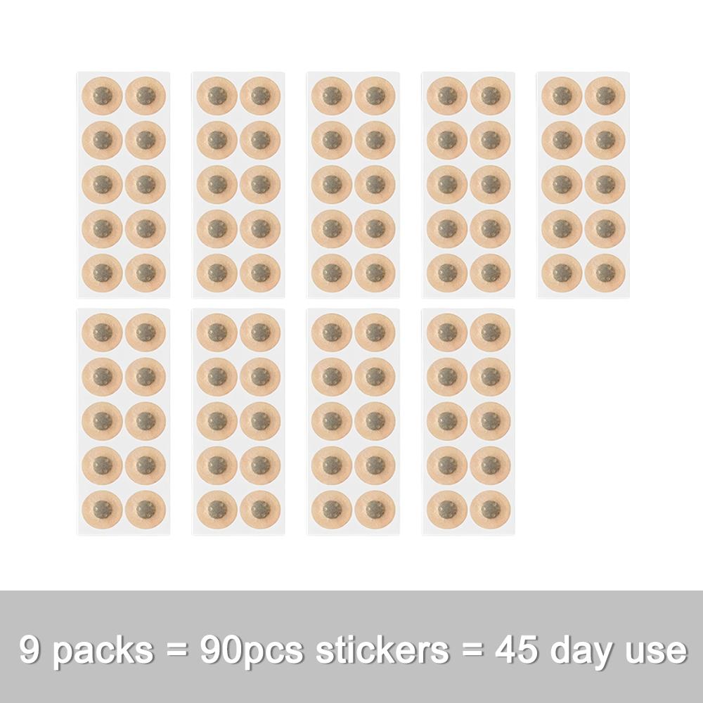 10/120 Stück Magnetische Nasenstreifen Packung Anti-Schnarch-Nasenatmungsstreifen Aufnahme Atmung Nasenstreifen Nasenverlängerer Aufkleber Set