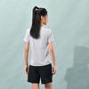 Li Ning T Shirt Unisex Purple Smoke Blue AHSU291-2