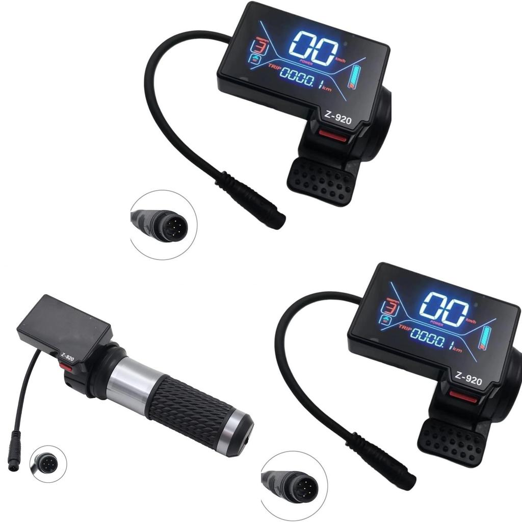 Acceleratore Strumento M4 Z 920 Manico Display LCD Impermeabile Per Accessori Monopattino Elettrico