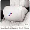 BJYM4 Memory Cotton Car Seat Headrest Neck Pillow Interior Accessories For BMW Performance M E46 E60 E90 E39 E36 E28 X3 X5 X1 X4 X6 X7