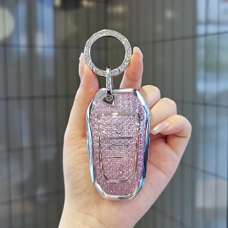 For Peugeot 408X Keycase 3008 308S 508L 4008 E2008 5008 Ds5 Ds6 Ds4 Ds7 Ds9 Keycover Keychain Peugeot Key Shell