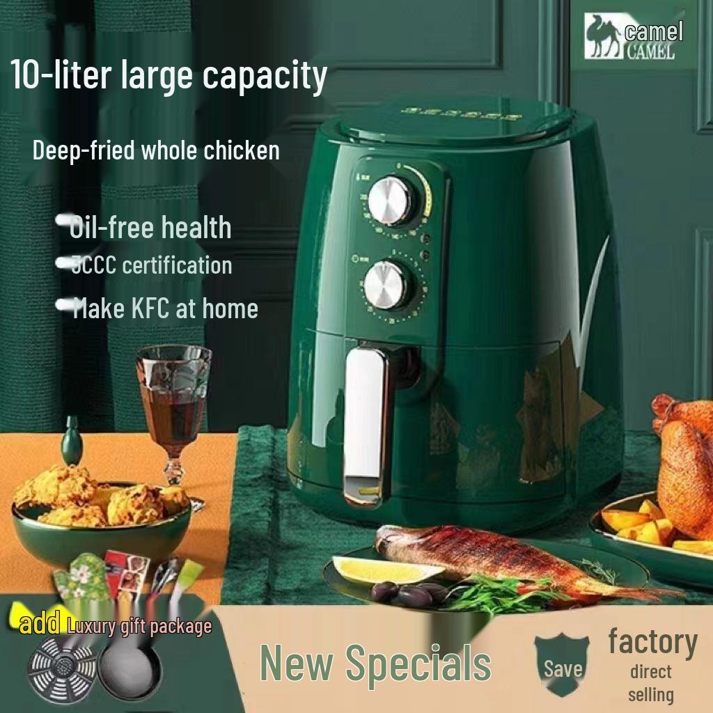 Visible Smart Air Fryer: Fully Automatic, Oil-Free Electric Oven with Large Capacity