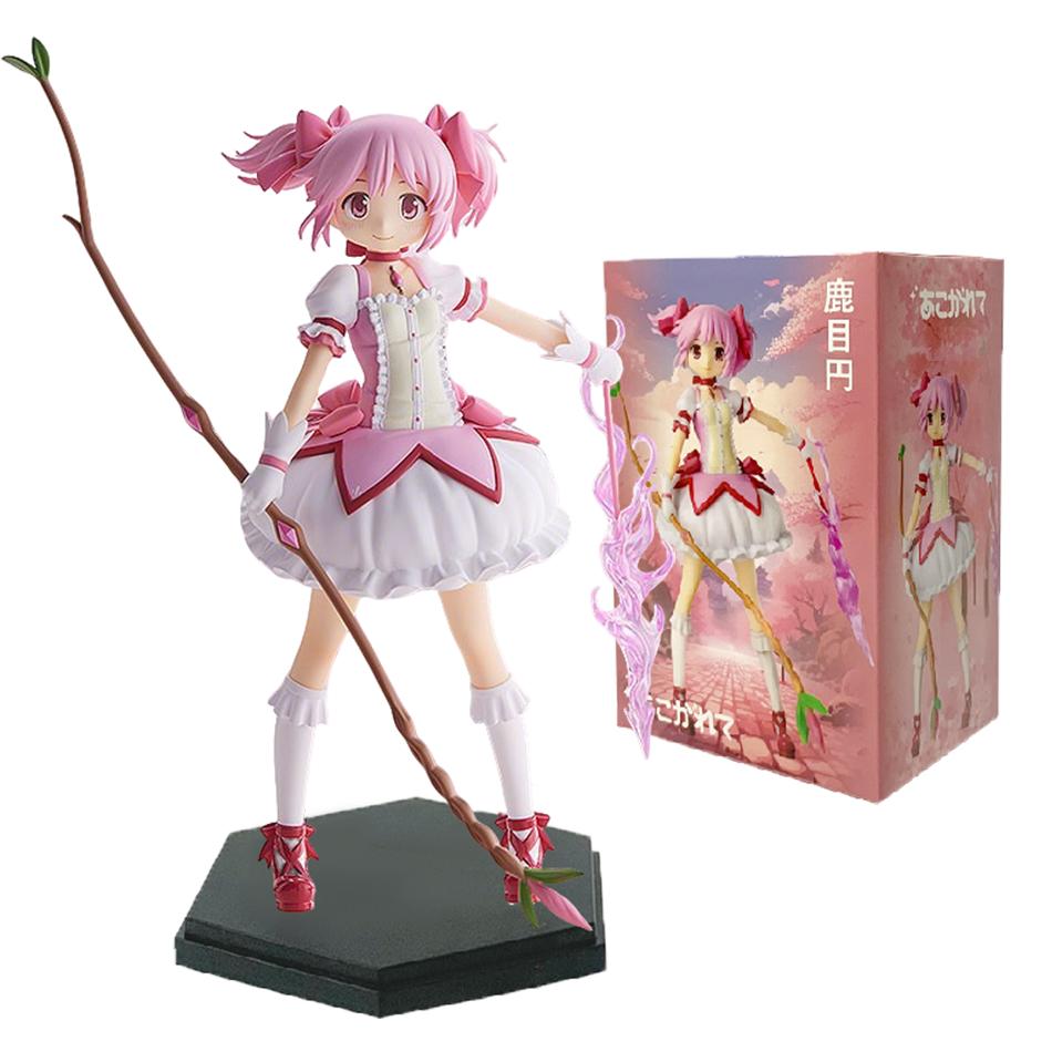 New PMMM Magical Girl Anime Figure Kaname Madoka Action Figure 2 Kinds Kawaii Figurine Cute Loli Collection Model Toy Gift
