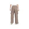 Nike Sportswear Mid-Rise Drawstring Solid Color Comfortable Cargo Pants Women Bottoms Mink-Brown IF0392-214