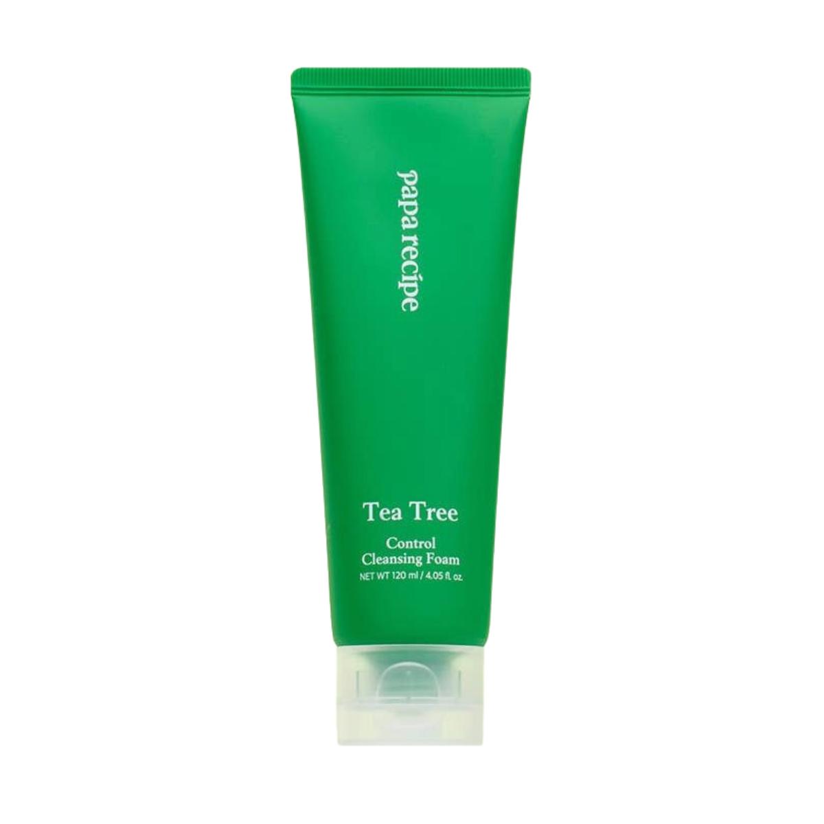 Papa Recipe Tea Tree Control Cleansing Foam Deep Pore Purifying & Oil Control 120ml