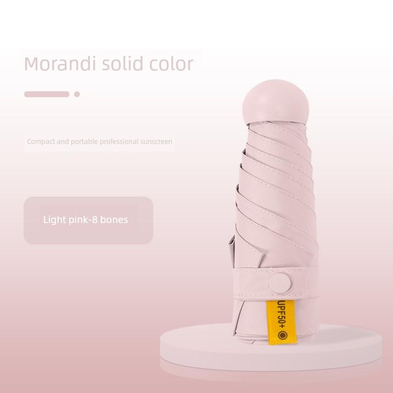 Dual-Use Umbrella for Women, Sun Protection, Uv Protection, Pocket Umbrella, 40% off Flat Sun Umbrellas, Compact Sunshade Umbrella