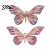 Clothing Safe Brooch Women High-Gloss Rhinestone Inlay Gradient Color Butterfly
