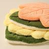 1 Piece Of Leaf Coral Fleece Hand Towel Thick Absorbent Towel Hangable Long-Lasting Soft Handkerchief Kitchen Dish Towel