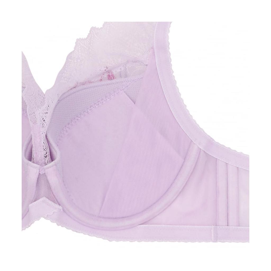 AMOSTYLE Small Enveloping Bra Shine of Crystal M013 Size G70 (Unpadded) (Gray)