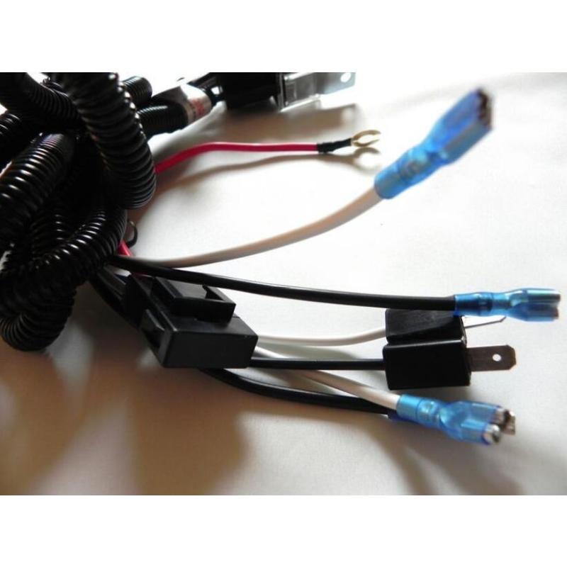 12 V 80A Car Horn Relay Wiring Harness Kit For Grille Mount Blast Tone Horns