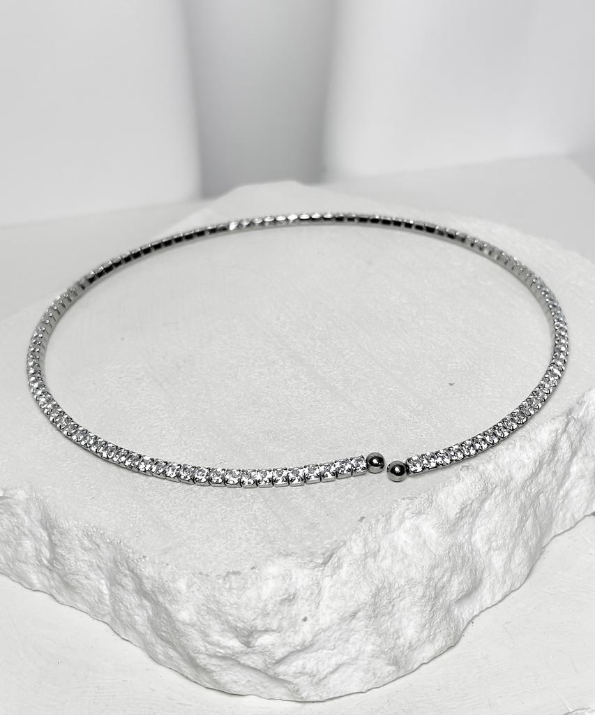 Blessed Bullet Blessed_Ice Neck Bangle Necklace