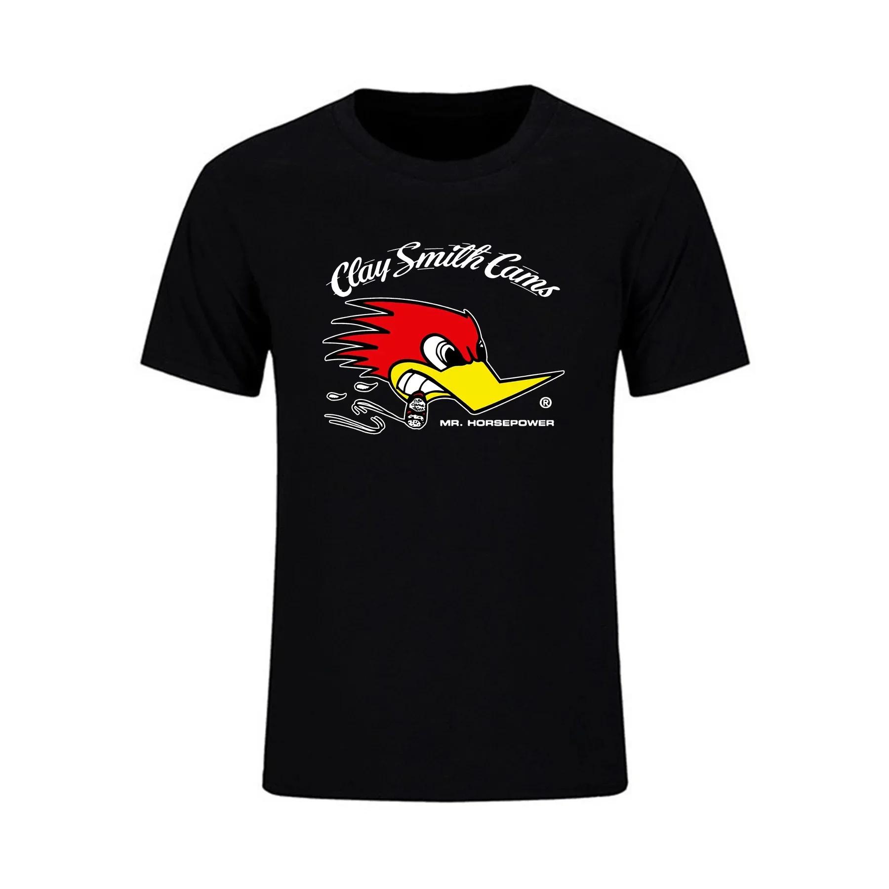 2024 Клэй Смит Камс Мистер. Horsepower Born To Race Hot Rod Muscle Car Cafe Racer Chopper Custom V8 Retro Футболка Мужские футболки S
