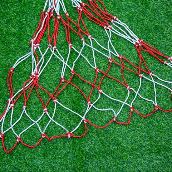 Basketball Net Bag Thickened Fine Workmanship Long Service Life Comfortable Grip Convenient Carrying Storage Nylon Large Capacity Ball