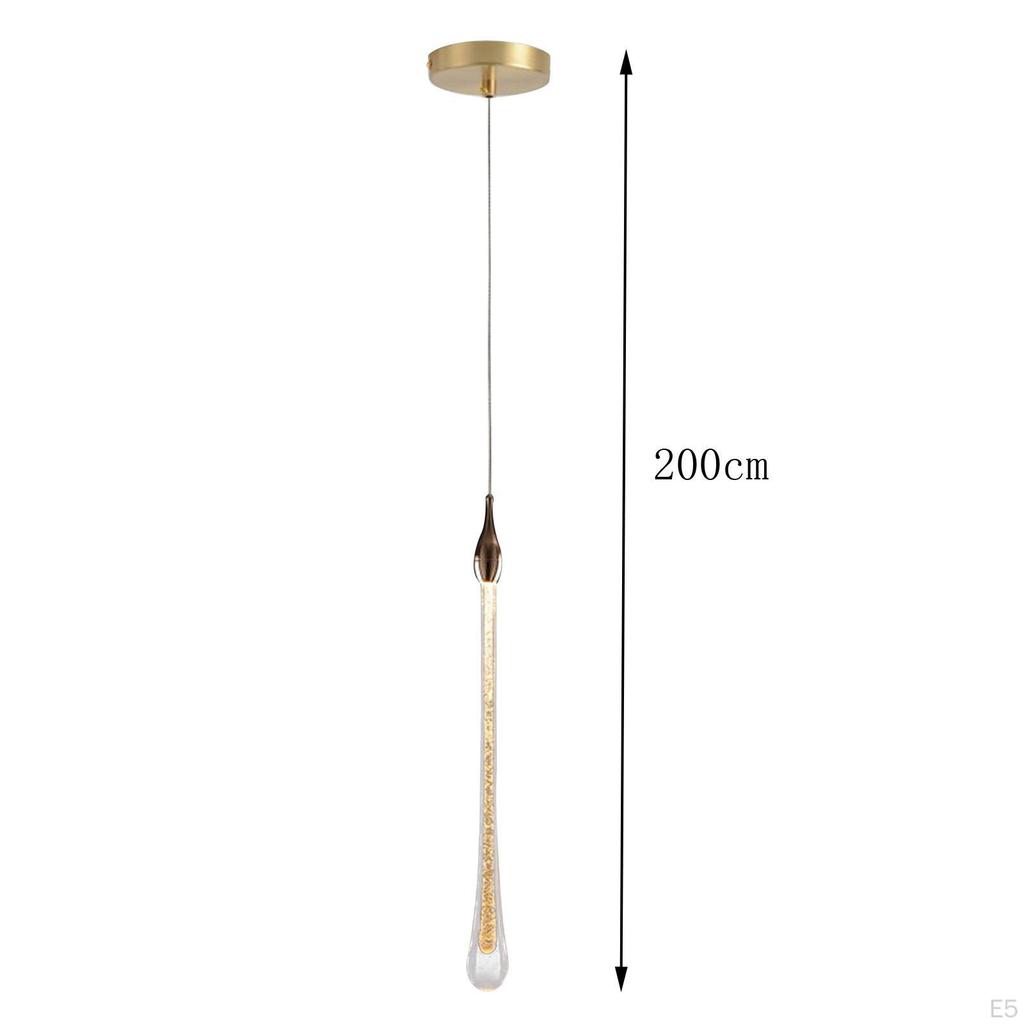 Glass Pendant Light, Modern Light for Kitchen Island, Ceiling Dining Room
