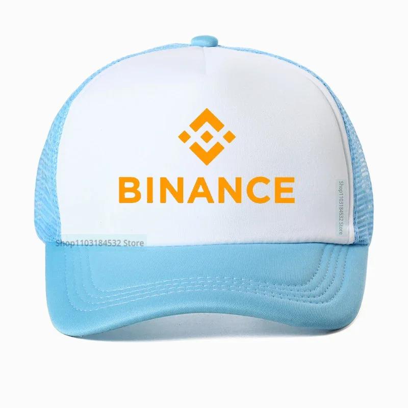 

Binance Crypto Unisex Baseball Cap Casual Unisex Adjustable hat fashion Designed Binance Dad hats Summer breathable Mesh caps Adjustable