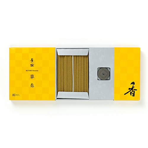 Shoyeido Incense, Kunro Kusasou, Stick Type, 80 sticks