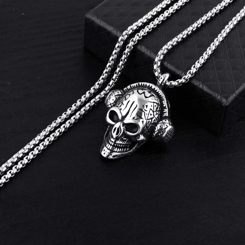 Trendy Brand Fashionable Titanium Steel Necklace, Men's Trendy Jewelry, Titanium Steel Pendant