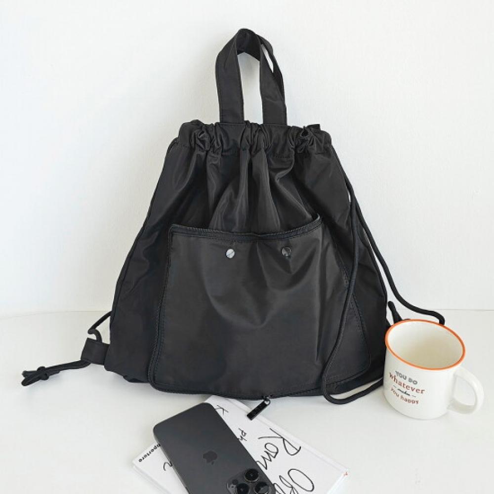 Fromheaven Nylon String Backpack