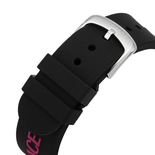 Versace V-VERTICAL Watch, Silver Dial, Quartz Movement, Water Resistant, Sapphire Crystal, 42mm, VE3H00122, Men's, Black