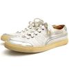 Used HERMES Shoes Sneakers Shoes Low Cut Men's Men's Leather Genuine Leather White White