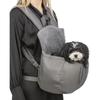 Sac De Transport Ventral - Trixie - Molly - Gris - Polyester - 25x38x17 Cm